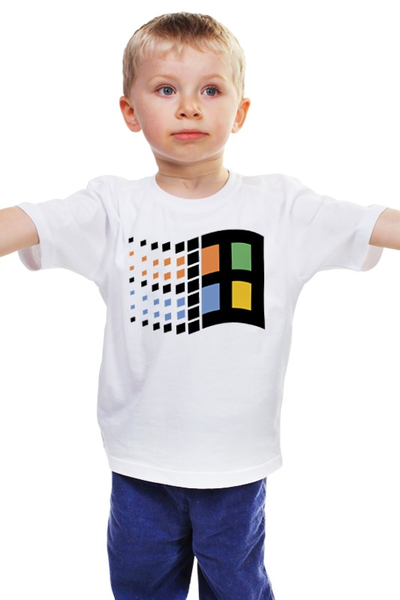 Заказать детскую футболку в Москве. Детская футболка классическая унисекс Молодёж от Nalivaev - готовые дизайны и нанесение принтов.