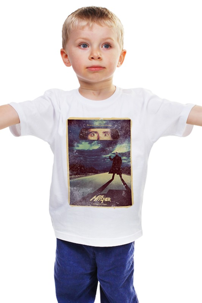 Заказать детскую футболку в Москве. Детская футболка классическая унисекс Попутчик от bordo - готовые дизайны и нанесение принтов.
