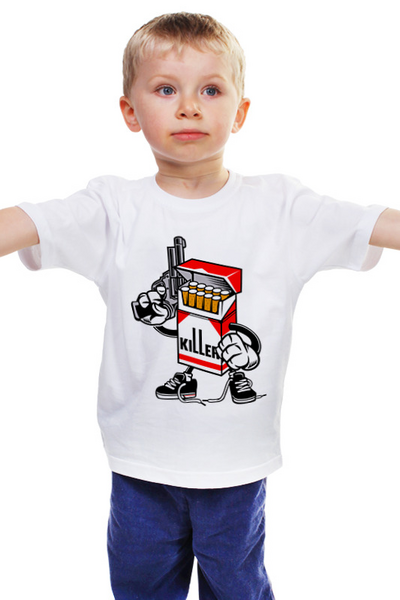 Заказать детскую футболку в Москве. Детская футболка классическая унисекс ❖Killer❖ от balden - готовые дизайны и нанесение принтов.