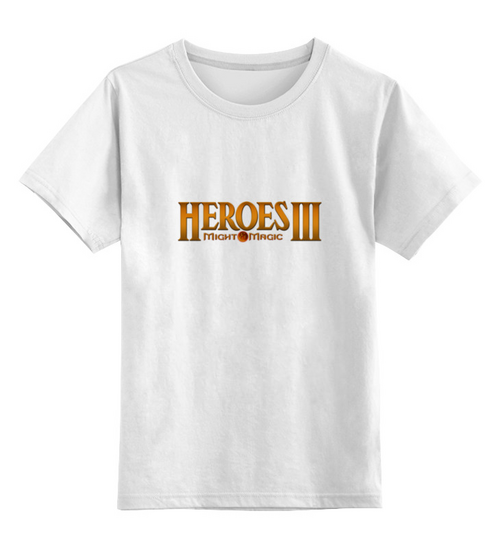 Заказать детскую футболку в Москве. Детская футболка классическая унисекс Heroes 3 от THE_NISE  - готовые дизайны и нанесение принтов.