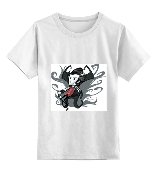 Заказать детскую футболку в Москве. Детская футболка классическая унисекс Don't starve от game-fan - готовые дизайны и нанесение принтов.