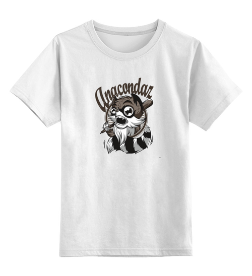 Заказать детскую футболку в Москве. Детская футболка классическая унисекс Anakcondaz от T-shirt print  - готовые дизайны и нанесение принтов.