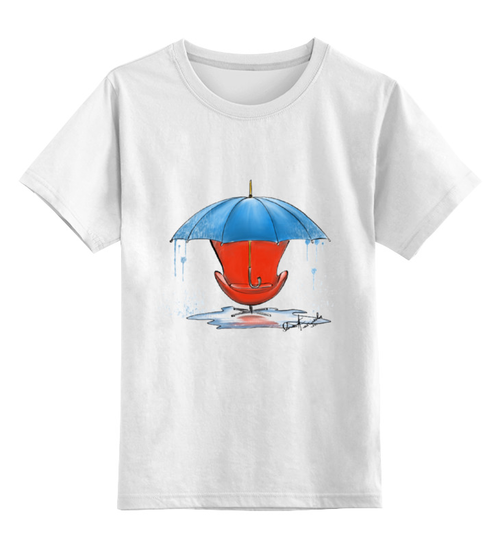 Заказать детскую футболку в Москве. Детская футболка классическая унисекс Осень на дворе от oxanadecor@gmail.com - готовые дизайны и нанесение принтов.