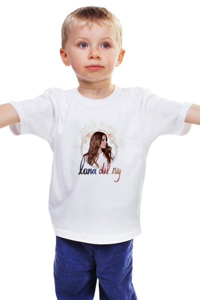 Заказать детскую футболку в Москве. Детская футболка классическая унисекс Lana Del Rey от flipside - готовые дизайны и нанесение принтов.