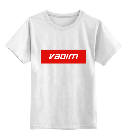 Заказать детскую футболку в Москве. Детская футболка классическая унисекс Vadim от THE_NISE  - готовые дизайны и нанесение принтов.
