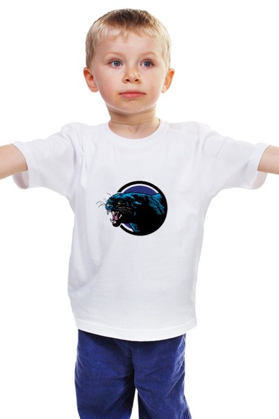 Заказать детскую футболку в Москве. Детская футболка классическая унисекс Пантера от YellowCloverShop - готовые дизайны и нанесение принтов.