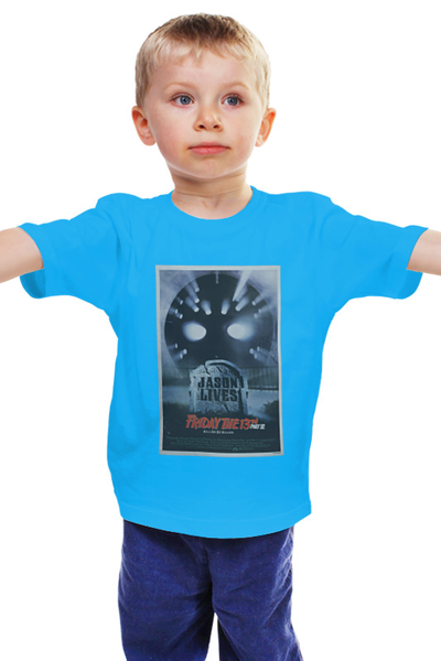 Заказать детскую футболку в Москве. Детская футболка классическая унисекс Friday the 13th от KinoArt - готовые дизайны и нанесение принтов.