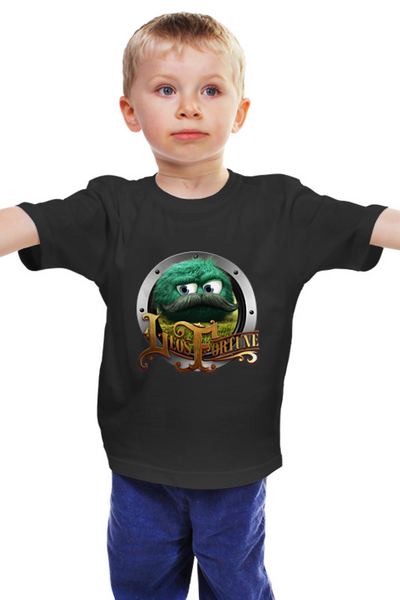 Заказать детскую футболку в Москве. Детская футболка классическая унисекс Leos Fortune от THE_NISE  - готовые дизайны и нанесение принтов.
