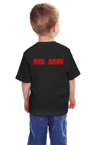Заказать детскую футболку в Москве. Детская футболка классическая унисекс красная армия от аффиногенов - готовые дизайны и нанесение принтов.
