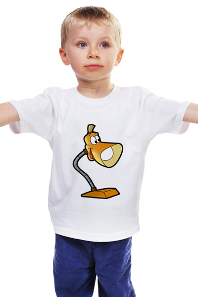 Заказать детскую футболку в Москве. Детская футболка классическая унисекс Лампа от borado - готовые дизайны и нанесение принтов.