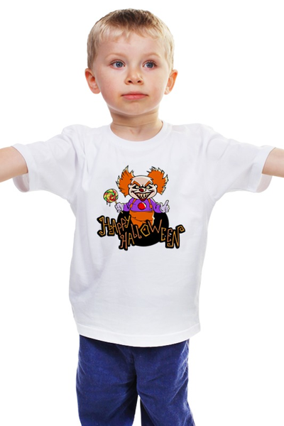 Заказать детскую футболку в Москве. Детская футболка классическая унисекс Хэллоуин от originals - готовые дизайны и нанесение принтов.