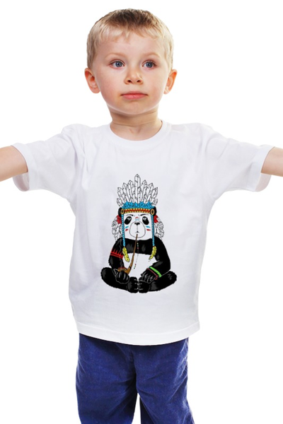 Заказать детскую футболку в Москве. Детская футболка классическая унисекс Милый зверь от YellowCloverShop - готовые дизайны и нанесение принтов.