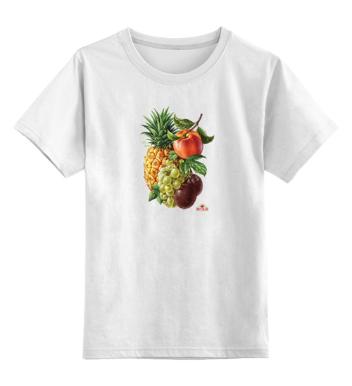 Заказать детскую футболку в Москве. Детская футболка классическая унисекс Плодово-ягодный букет от Виктор Гришин - готовые дизайны и нанесение принтов.