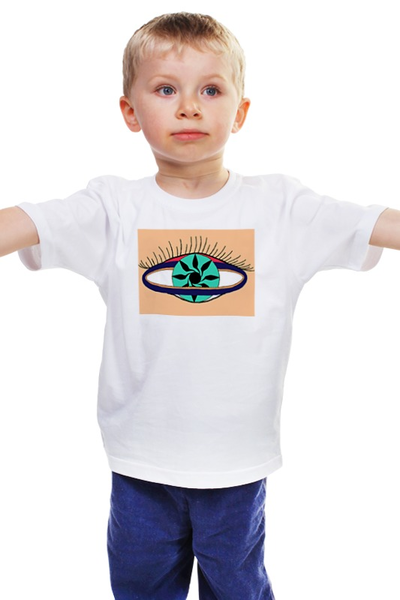 Заказать детскую футболку в Москве. Детская футболка классическая унисекс Третий глаз женщины от Mulan  - готовые дизайны и нанесение принтов.