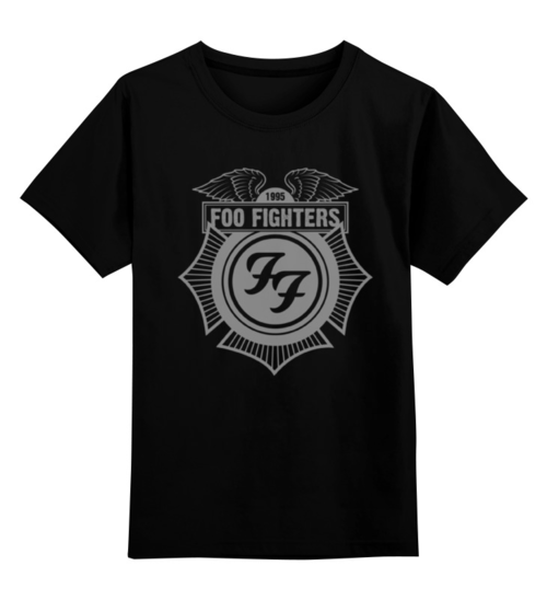 Заказать детскую футболку в Москве. Детская футболка классическая унисекс  Foo Fighters от geekbox - готовые дизайны и нанесение принтов.