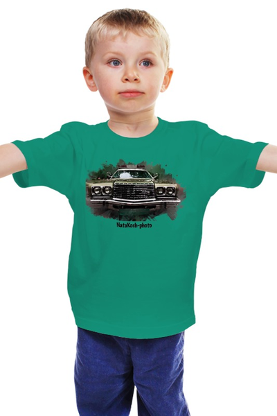 Заказать детскую футболку в Москве. Детская футболка классическая унисекс Шевроле от NataKoch  - готовые дизайны и нанесение принтов.