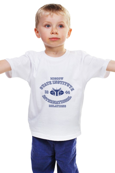 Заказать детскую футболку в Москве. Детская футболка классическая унисекс Мужская мгимо от dyzel - готовые дизайны и нанесение принтов.