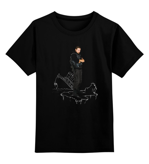 Заказать детскую футболку в Москве. Детская футболка классическая унисекс Эпизод 1 - Айсберг от Rain - готовые дизайны и нанесение принтов.