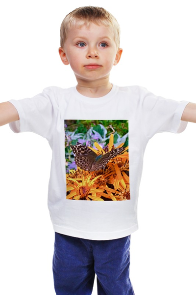 Заказать детскую футболку в Москве. Детская футболка классическая унисекс детская одежда от mmr1967@yandex.ru - готовые дизайны и нанесение принтов.