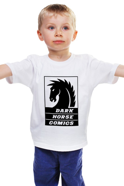 Заказать детскую футболку в Москве. Детская футболка классическая унисекс Dark Horse Comics от YellowCloverShop - готовые дизайны и нанесение принтов.