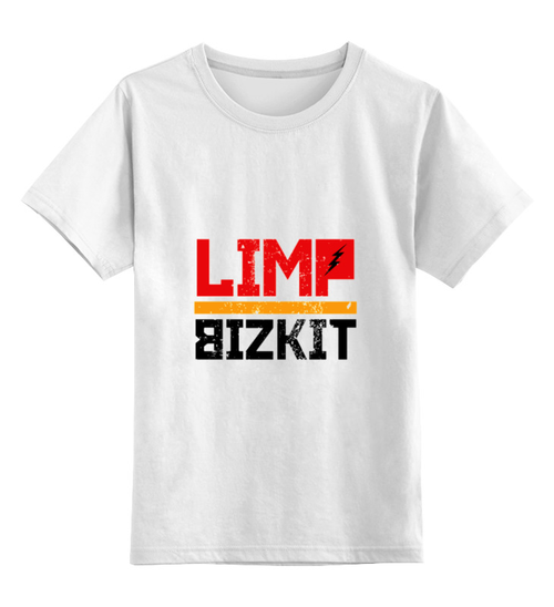 Заказать детскую футболку в Москве. Детская футболка классическая унисекс Limp Bizkit от BURNSHIRTS - готовые дизайны и нанесение принтов.