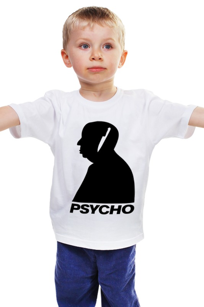 Заказать детскую футболку в Москве. Детская футболка классическая унисекс Хичкок  от fanart - готовые дизайны и нанесение принтов.