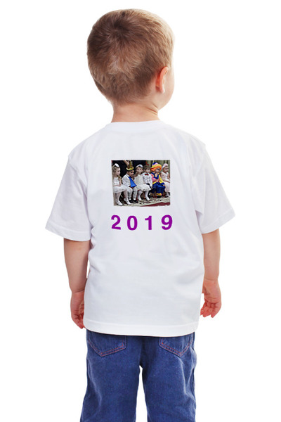 Заказать детскую футболку в Москве. Детская футболка классическая унисекс 2019 Новый год от yaguar1920 - готовые дизайны и нанесение принтов.