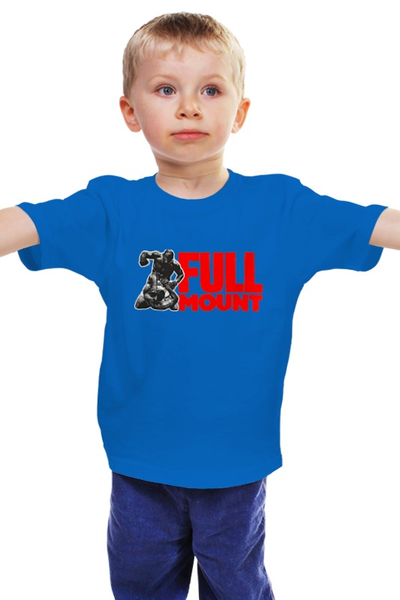 Заказать детскую футболку в Москве. Детская футболка классическая унисекс Full Mounth от Tony Rizzo - готовые дизайны и нанесение принтов.