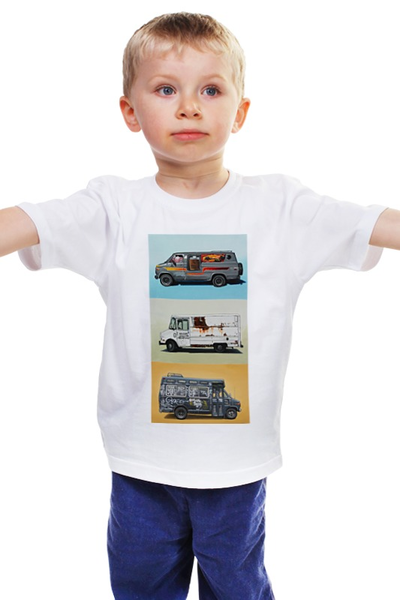 Заказать детскую футболку в Москве. Детская футболка классическая унисекс CAR   от CoolDesign - готовые дизайны и нанесение принтов.