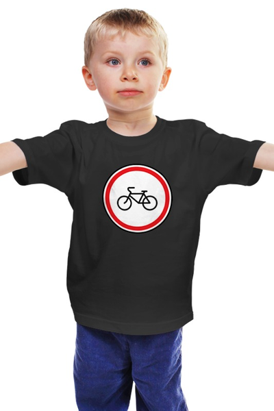 Заказать детскую футболку в Москве. Детская футболка классическая унисекс Велосипед от Vinli.shop  - готовые дизайны и нанесение принтов.