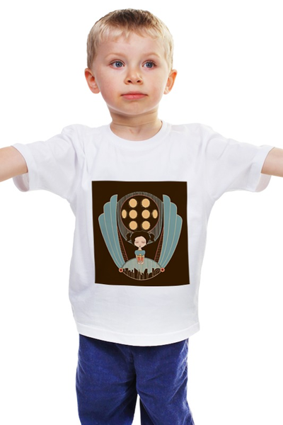 Заказать детскую футболку в Москве. Детская футболка классическая унисекс Bioshock - Little Sister от priceless - готовые дизайны и нанесение принтов.