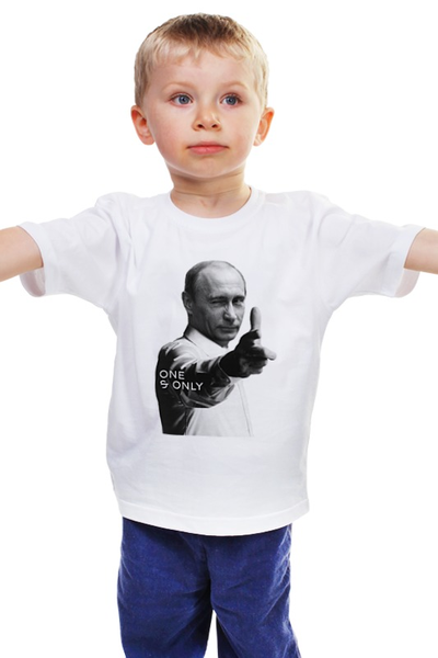 Заказать детскую футболку в Москве. Детская футболка классическая унисекс One and Only  от Design Ministry - готовые дизайны и нанесение принтов.