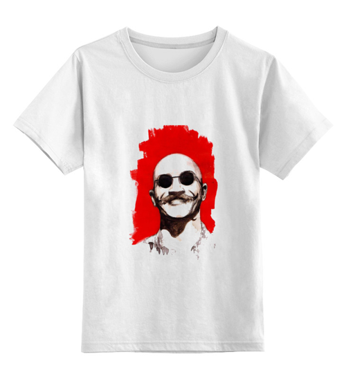 Заказать детскую футболку в Москве. Детская футболка классическая унисекс Бронсон от YellowCloverShop - готовые дизайны и нанесение принтов.