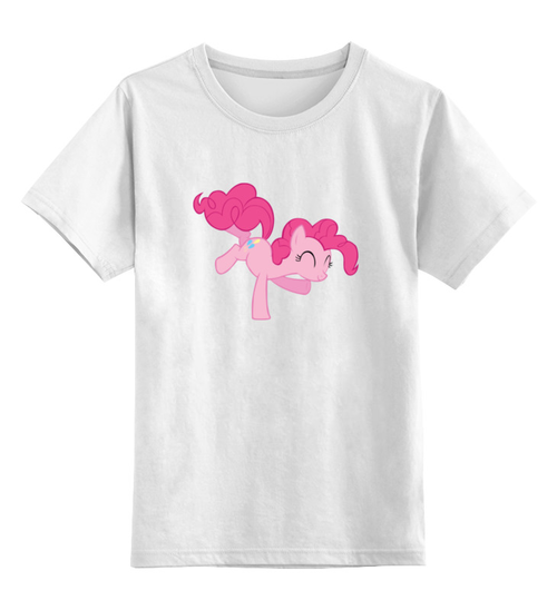 Заказать детскую футболку в Москве. Детская футболка классическая унисекс Pinky Pay от zartovskiy - готовые дизайны и нанесение принтов.