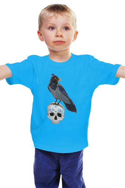 Заказать детскую футболку в Москве. Детская футболка классическая унисекс Гамлет от Виктория Ку - готовые дизайны и нанесение принтов.