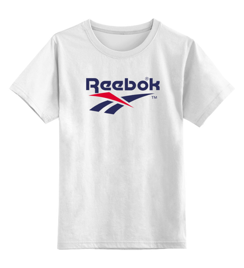 Заказать детскую футболку в Москве. Детская футболка классическая унисекс Reebok от Nalivaev - готовые дизайны и нанесение принтов.