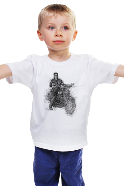 Заказать детскую футболку в Москве. Детская футболка классическая унисекс терминатор от Leichenwagen - готовые дизайны и нанесение принтов.