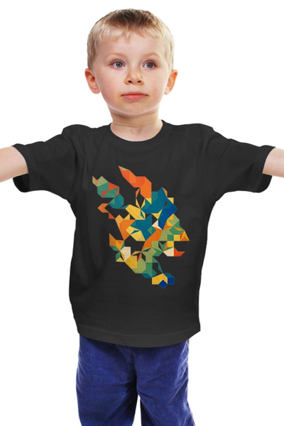 Заказать детскую футболку в Москве. Детская футболка классическая унисекс Цитрус от printik - готовые дизайны и нанесение принтов.