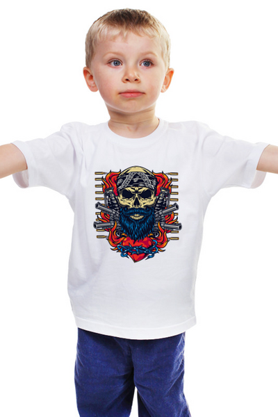 Заказать детскую футболку в Москве. Детская футболка классическая унисекс Синяя Борода от balden - готовые дизайны и нанесение принтов.