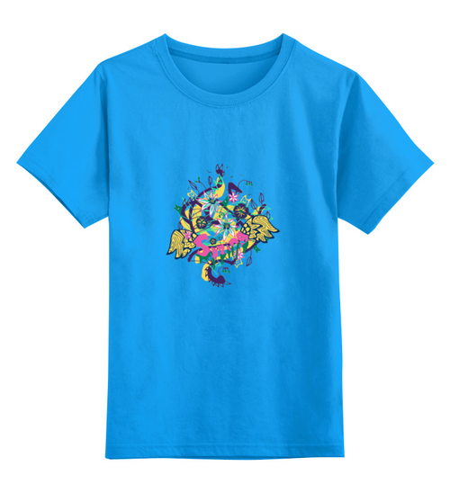 Заказать детскую футболку в Москве. Детская футболка классическая унисекс Весна от natashashark - готовые дизайны и нанесение принтов.
