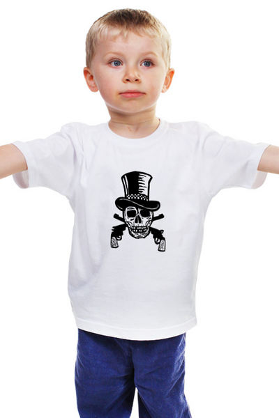 Заказать детскую футболку в Москве. Детская футболка классическая унисекс череп от THE_NISE  - готовые дизайны и нанесение принтов.
