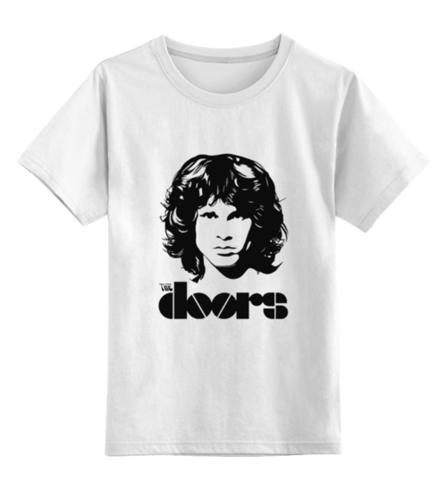 Заказать детскую футболку в Москве. Детская футболка классическая унисекс The doors (Дорс) от Easy-store - готовые дизайны и нанесение принтов.