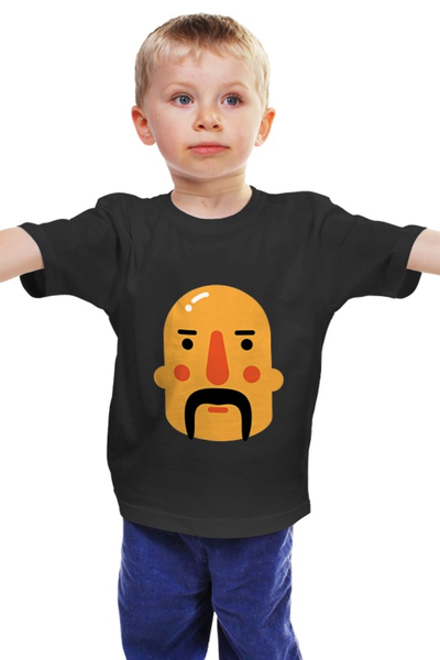 Заказать детскую футболку в Москве. Детская футболка классическая унисекс Борода IV от donze - готовые дизайны и нанесение принтов.