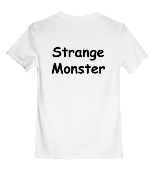 Заказать детскую футболку в Москве. Детская футболка классическая унисекс Strange Monster от sergeyluka - готовые дизайны и нанесение принтов.