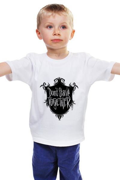 Заказать детскую футболку в Москве. Детская футболка классическая унисекс Don't Starve Together от game-fan - готовые дизайны и нанесение принтов.