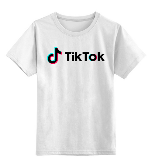 Заказать детскую футболку в Москве. Детская футболка классическая унисекс тикток от queen  - готовые дизайны и нанесение принтов.