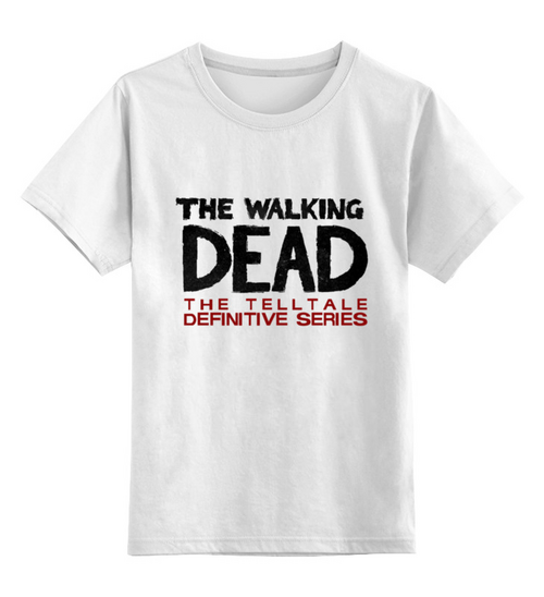 Заказать детскую футболку в Москве. Детская футболка классическая унисекс The Walking Dead от THE_NISE  - готовые дизайны и нанесение принтов.