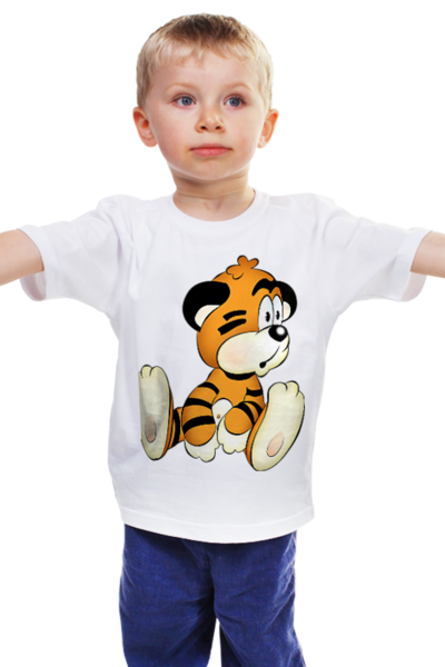 Заказать детскую футболку в Москве. Детская футболка классическая унисекс футболка для мальчика от svtnst - готовые дизайны и нанесение принтов.