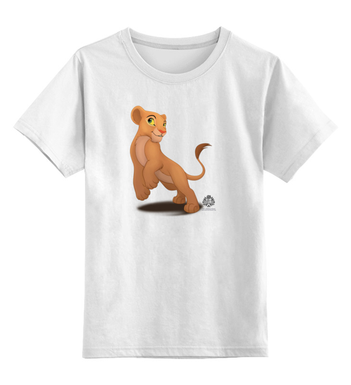 Заказать детскую футболку в Москве. Детская футболка классическая унисекс Нала львенок от Arrow92 - готовые дизайны и нанесение принтов.