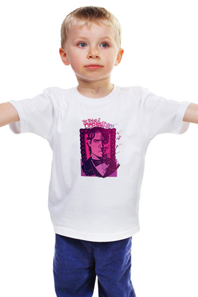 Заказать детскую футболку в Москве. Детская футболка классическая унисекс Портрет Дориана грея  от ПРИНТЫ ПЕЧАТЬ  - готовые дизайны и нанесение принтов.